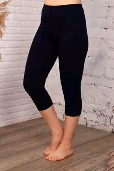 Бриджи трикотажные Габи (темно-синие) от