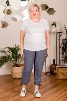 Бриджи трикотажные Галина (рябь) рр