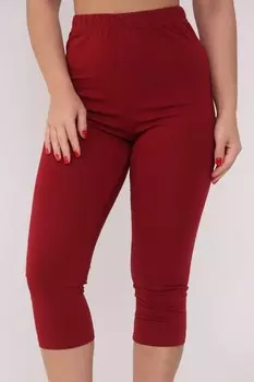 Бриджи трикотажные Меган (бордовые) рр