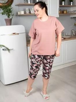 Бриджи трикотажные Самира (коралловые)