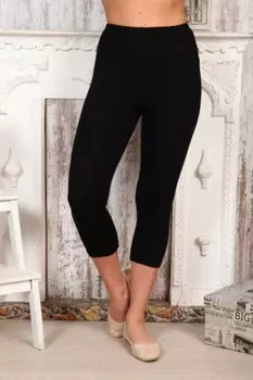 Бриджи вискозные Амайя (черные) рр