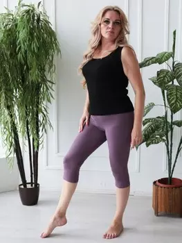 Бриджи вискозные Урсула (кофейные)