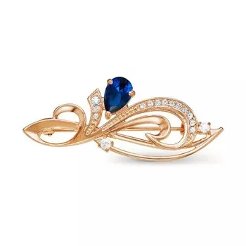 Брошь бижутерия Люкс зк