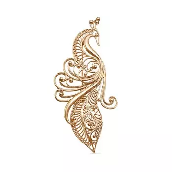 Брошь бижутерия Жар-птица