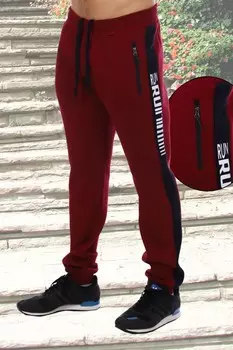 Брюки мужские Грац (бордо)