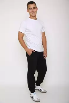 Брюки мужские Шелдон (черные) рр