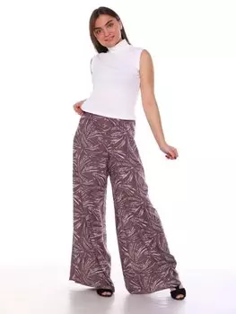 Брюки штапельные Астрелла (коричневые)