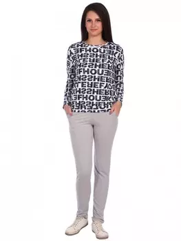 Брюки трикотажные Аланна (меланж)