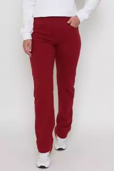 Брюки трикотажные Алия (бордовые) рр