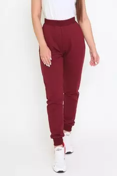Брюки трикотажные Алла (бордовые)