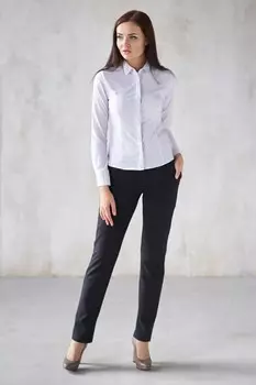 Брюки трикотажные Анна (черные) рр