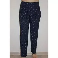 Брюки трикотажные Авалина (синие птицы)