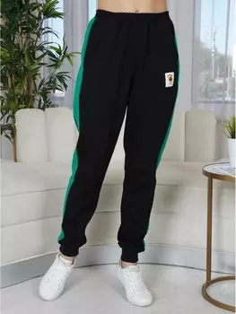 Брюки трикотажные Форсия (зеленые)