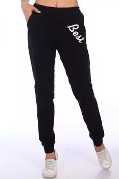 Брюки трикотажные Галия (черные) рр