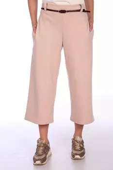 Брюки трикотажные Гароа (бежевые)