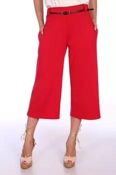 Брюки трикотажные Гароа (красные)