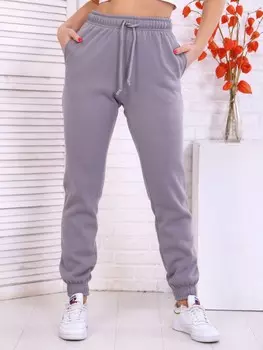 Брюки трикотажные Гестия (серые)