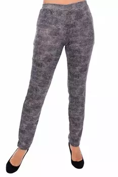 Брюки трикотажные Глянец (серые) рр