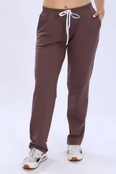 Брюки трикотажные Эрида (шоколадные)