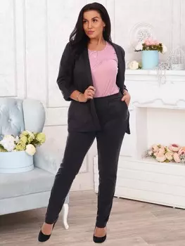 Брюки трикотажные Камелия (графитовые)