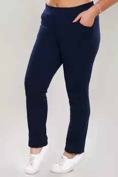 Брюки трикотажные Керри (темно-синие)