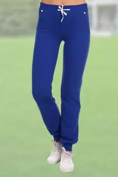 Брюки трикотажные Клад (васильковые) рр