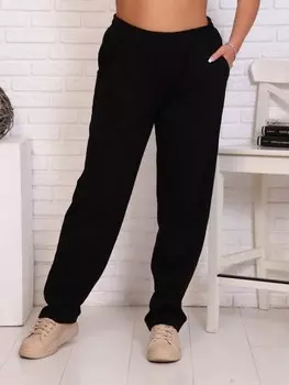 Брюки трикотажные Лали (черные)