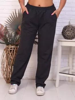 Брюки трикотажные Лали (серые)