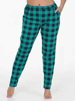 Брюки трикотажные Лавиниа (изумрудные)