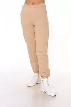 Брюки трикотажные Лило (бежевые)
