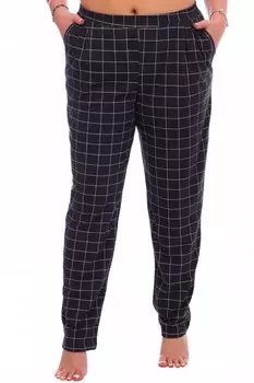 Брюки трикотажные Лора (антрацит) рр