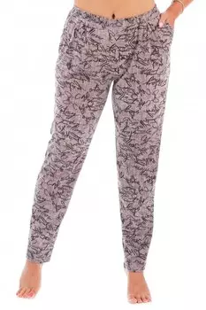 Брюки трикотажные Лора (кофейные)