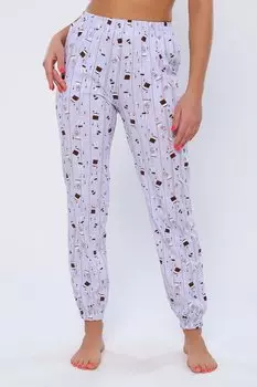 Брюки трикотажные Лорис (голубые)