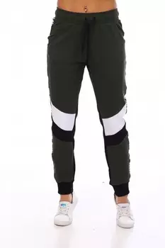 Брюки трикотажные Люда (хаки) рр