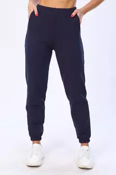 Брюки трикотажные Мальфа (темно-синие)