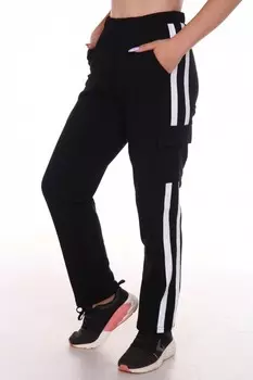 Брюки трикотажные Милица (черные)