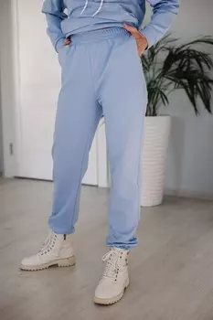 Брюки трикотажные Милина (лиловые)