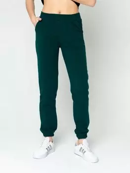 Брюки трикотажные Моне (изумрудные)