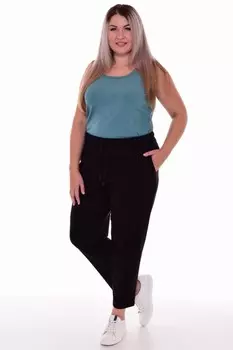 Брюки трикотажные Монро (черные) рр