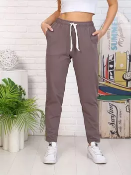 Брюки трикотажные Монро (капучино)