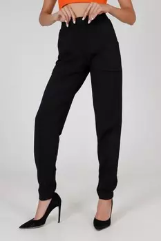 Брюки трикотажные Никанора (черные)