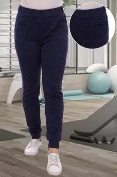 Брюки трикотажные Равенна (синие)