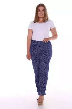 Брюки трикотажные Римма (синие)