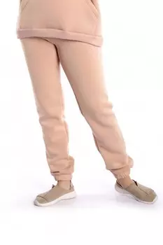 Брюки трикотажные Рокси (бежевые)