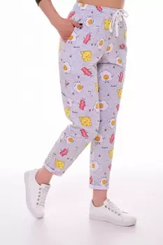 Брюки трикотажные Сарика (яичница)