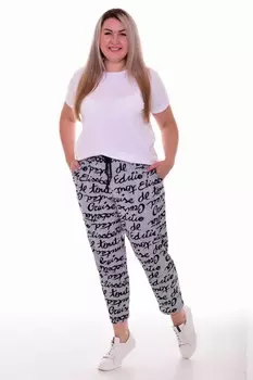 Брюки трикотажные Сарика (серые)
