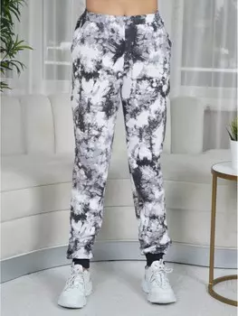 Брюки трикотажные Сельвана (серые)