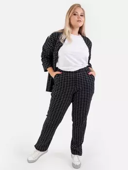 Брюки трикотажные Сильва (черные)