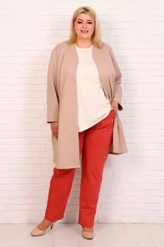 Брюки трикотажные Соло (коралловые)