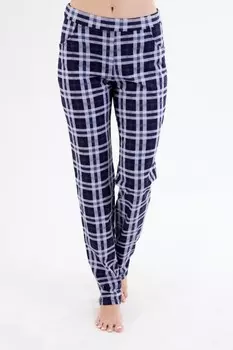 Брюки трикотажные Уют (темно-синие) рр